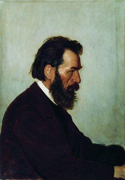llya Yefimovich Repin Portrait of architect Aleksey Ivanovich Shevtsov Germany oil painting art